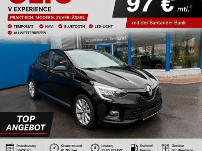 Gebraucht Renault Clio V Experience 72 PS (52 kW) 2020 Schwarz Kleinwagen