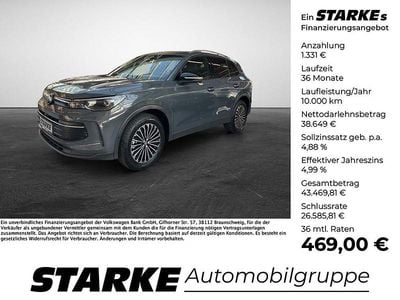 Schwarz (deep black perleffekt) Gebraucht 2024 VW Tiguan Goal SUV | 35.950 € (Guter Preis)