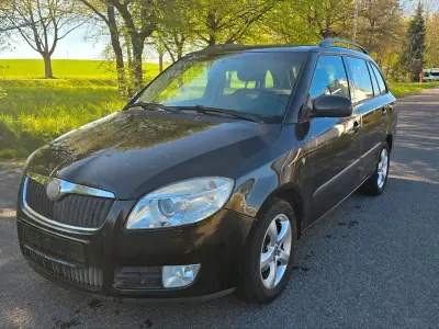 Gebraucht Skoda Fabia 86 PS (63 kW) 2009 Schwarz Kombi