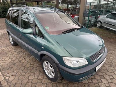 Gebraucht Opel Zafira Elegance 125 PS (91 kW) 2002 Grün Van / Kleinbus