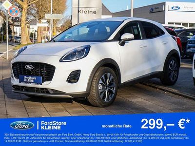 Neu Ford Puma Titanium 125 PS (91 kW) 2026 Weiß SUV