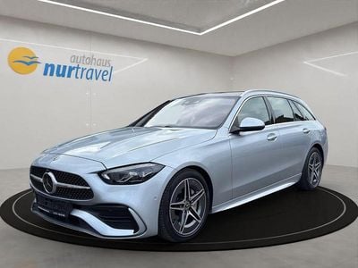 Usata Mercedes C220 AMG line 200 CV (147 kW) 2022 Argento Berlina