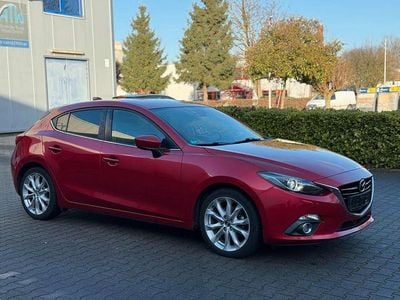 Gebraucht Mazda 3 Sports-Line 120 PS (88 kW) 2015 Rot Limousine