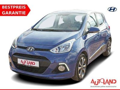 Gebraucht Hyundai i10 Style 87 PS (63 kW) 2016 Blau Kleinwagen