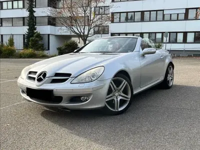 Gebraucht Mercedes SLK200 163 PS (119 kW) 2004 Silber Cabrio