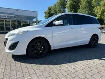Gebraucht Mazda 5 Center-Line 150 PS (110 kW) 2014 Weiß Van / Kleinbus