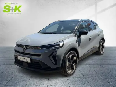 Neu Renault Captur Techno 158 PS (116 kW) 2026 Stahlgrau metallic, black pea SUV