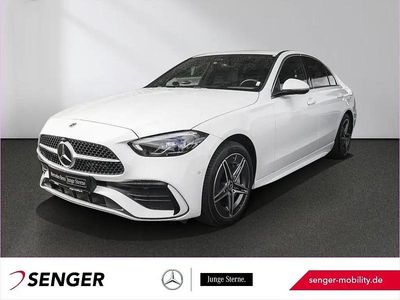Weiß Gebraucht 2024 Mercedes C300e AMG Limousine | 43.880 € (Fairer Preis)