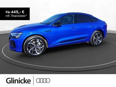 Gebraucht Audi Q8 Sportback e-tron S-Line 300 kW (408 PS) 2023 Blau SUV