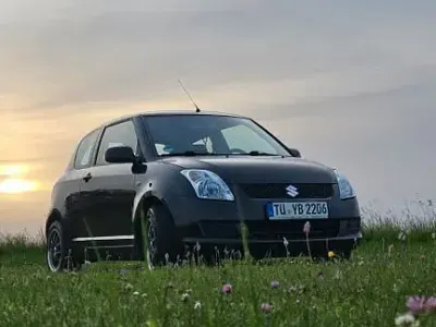 Gebraucht Suzuki Swift 92 PS (67 kW) 2009 Schwarz Kleinwagen
