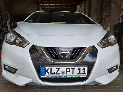 Gebraucht Nissan Micra N-Way 71 PS (52 kW) 2018 Weiß Kleinwagen
