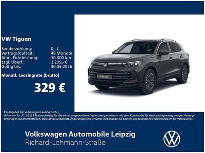 Neu VW Tiguan Elegance 150 PS (110 kW) 2026 Grau SUV