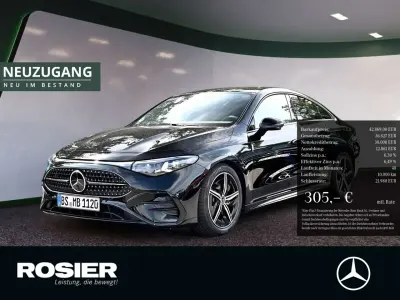 Gebraucht Mercedes CLA180 AMG line 136 PS (100 kW) 2026 Schwarz / nachtschwarz Limousine