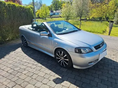 Brugt Opel Astra Cabriolet Edition 125 HK (91 kW) 2003 Sølv Cabriolet