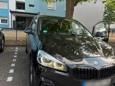 Gebraucht BMW 218 Gran Tourer 160 PS (117 kW) 2018 Schwarz Van / Kleinbus