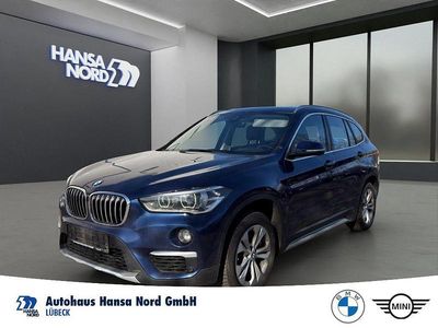 Gebraucht BMW X1 xLine 190 PS (139 kW) 2018 Blau / mediterran blau (metallic) SUV