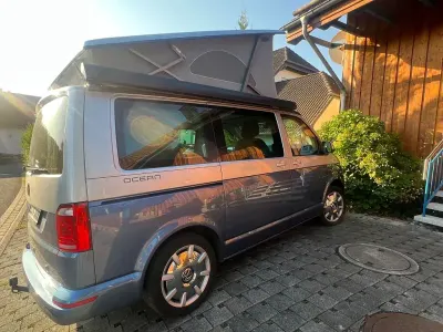 Gebraucht VW California California 199 PS (146 kW) 2019 Blau Van