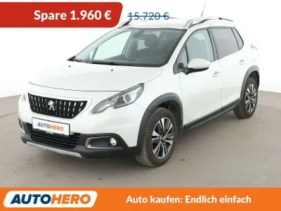 Gebraucht Peugeot 2008 Allure 120 PS (88 kW) 2019 Weiß SUV