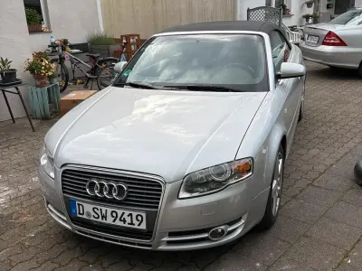 Gebraucht Audi A4 Cabriolet S-Line 120 PS (88 kW) 2008 Silber Cabrio