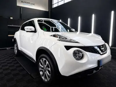 Gebraucht Nissan Juke Tekna 110 PS (80 kW) 2014 Weiß SUV