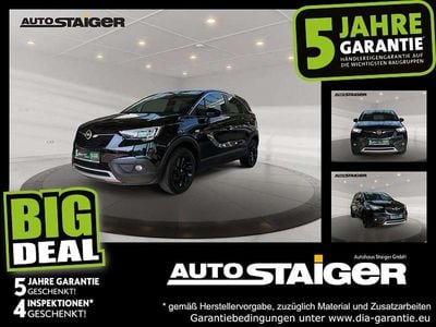 Gebraucht Opel Crossland X Innovation 110 PS (80 kW) 2019 Diamant schwarz/karbon schwarz SUV