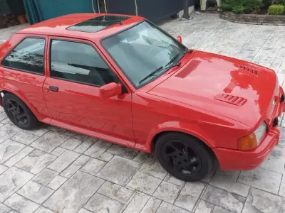 Gebraucht Ford Escort RS 136 PS (100 kW) 1986 Rot Coupé