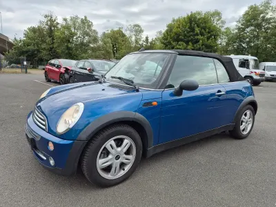 Gebraucht Mini One Cabriolet 90 PS (66 kW) 2007 Blau Cabrio