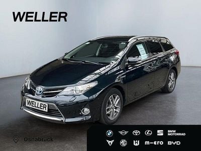Gebraucht Toyota Auris Hybrid Life+ 136 PS (100 kW) 2014 Titaniumblau mica metallic Kombi