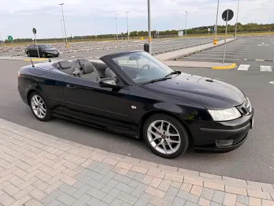Usata Saab 9-3 Cabriolet 209 CV (153 kW) 2006 Nero Cabrio