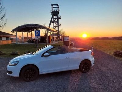 Gebraucht VW Golf 105 PS (77 kW) 2011 Weiß Cabrio