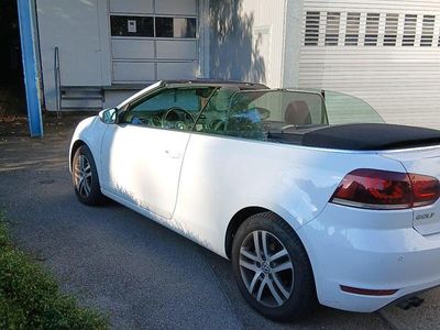 Gebraucht VW Golf Cabriolet 122 PS (89 kW) 2013 Weiß Cabrio
