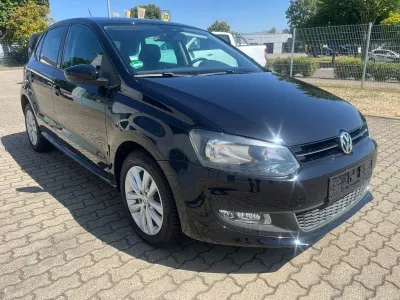 Gebraucht VW Polo Style 69 PS (50 kW) 2011 Schwarz Kleinwagen