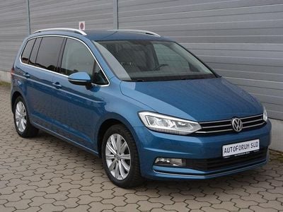 Blau Gebraucht 2016 VW Touran Highline Van / Kleinbus | 13.900 € (Fairer Preis)