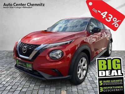 Gebraucht Nissan Juke N-Connecta 114 PS (83 kW) 2021 Rot SUV