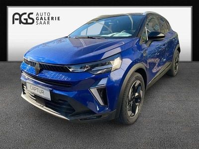 Neu Renault Captur Techno 91 PS (66 kW) 2025 Iron blau + dach in black pearl schwarz (blau) SUV