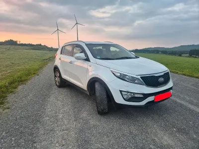 Gebraucht Kia Sportage 136 PS (100 kW) 2015 Weiß SUV