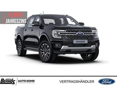 Agate black metallic Neu 2026 Ford Ranger Platinum Abholung | 60.990 € (Guter Preis)