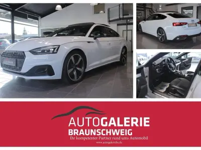 Gebraucht Audi A5 Sportback S-Line 204 PS (150 kW) 2022 Gletscherweiß metallic Kleinwagen