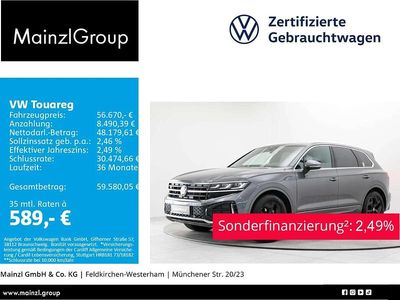 Siliziumgrau metallic Gebraucht 2024 VW Touareg R-line SUV | 55.970 € (Fairer Preis)