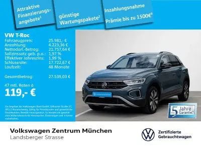Gebraucht VW T-Roc Goal 116 PS (85 kW) 2025 Blau SUV