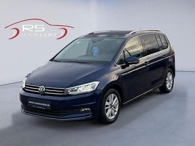 Blau Gebraucht 2020 VW Touran Highline Van / Kleinbus | 18.980 € (Guter Preis)