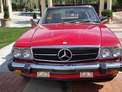 Usata Mercedes 560 227 CV (166 kW) 1987 Rosso Cabrio