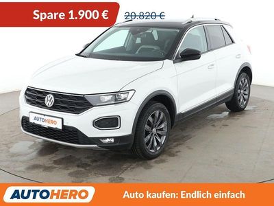 Gebraucht VW T-Roc Sport 150 PS (110 kW) 2019 Weiß SUV
