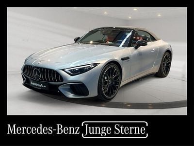 Gebraucht Mercedes SL55 AMG AMG 476 PS (350 kW) 2023 Metalliclack hightechsilber Cabrio