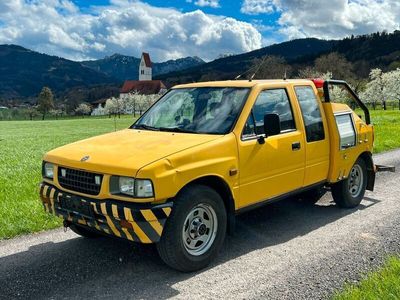 gebraucht Opel Campo 2.5 TD HUBBRILLE ABSCHLEPPWAGEN BERGUNGSFAHRZEUG ISUZU