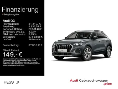 Gebraucht Audi Q3 Advanced 150 PS (110 kW) 2025 Nanograu metallic SUV