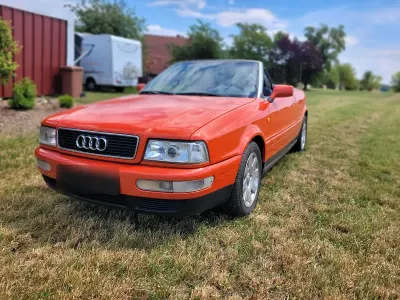 Gebraucht Audi Cabriolet 90 PS (66 kW) 1999 Orange Cabrio
