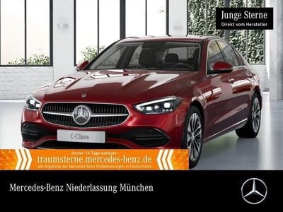 Brugt Mercedes C300e Avantgarde 204 HK (150 kW) 2022 Rød Sedan