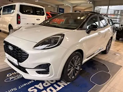 Neu Ford Puma 125 PS (91 kW) 2026 Metropolisweiß metallic SUV