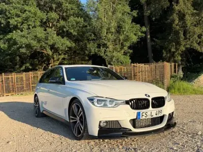 Gebraucht BMW 320 M Sport 190 PS (139 kW) 2017 Weiß Kombi